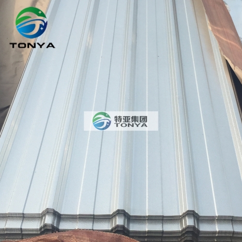 zinc aluminium corrugated steel roofing sheet