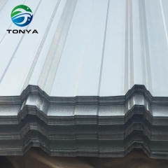 zinc aluminium corrugated steel roofing sheet