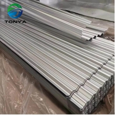 Hot sale zinc aluminium corrugated steel sheet
