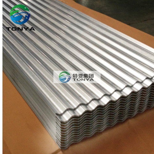Hot sale zinc aluminium corrugated steel sheet