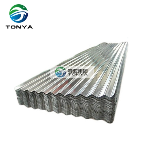 High quality zinc aluminium corrugated steel sheet