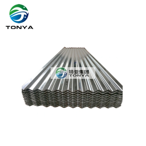 Hot sale zinc aluminium corrugated steel sheet