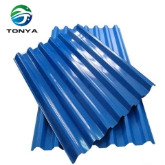 Color Coated Corrugated Steel Roofing Sheets