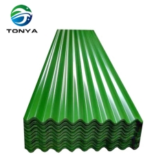 Color Coated Corrugated Steel Roofing Sheets