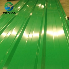Low Price Color Coated Corrugated Steel Roofing Sheets