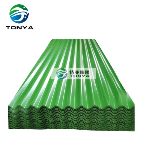 Color Coated Corrugated Steel Roofing Sheet