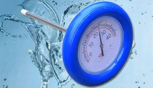 Big Round Best Floating digital swimming pool water thermometer for pool cleaning accessories
