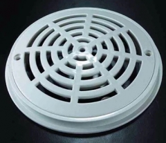 Round PVC Main Drain, pool drain, pool accessories