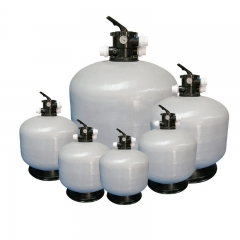 Factory direct sales of high-quality top-mounted side-mounted glass fiber sand tank filter swimming pool equipment