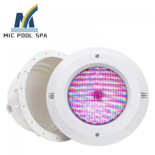 Waterproof underwater light plastic surface with Plastic housing, halogen 12V Led Swimming Pool Underwater Light