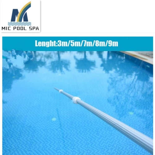 Swimming pool cleaning Aluminium Telescopic Pole Handle Aluminum Extension Pole