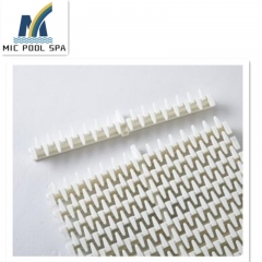 Good flexibility Abs material swimming pool non-slip PVC grating Swimming pool overflow drain grate