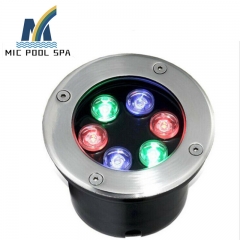 High reputation LED fountain ring light stainless steel waterproof LED underwater fountain light diving fountain LED light