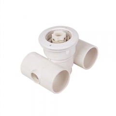 Message jet nozzles for swimming pool accessories