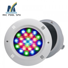 Waterproof underwater light plastic surface with Plastic housing, halogen 12V Led Swimming Pool Underwater Light