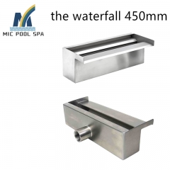 stainless steel 304 swimming pool waterfall