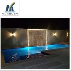 stainless steel 304 swimming pool waterfall