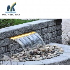 Best selling products swimming pool waterfall fountain Pond water decoration