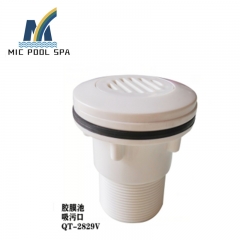 Easy install white plastic with thread and without thread wall return for swimming pool ,swimming pool accessories
