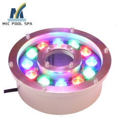 swimming pool SS304 underwater LED light, swimming pool equipment