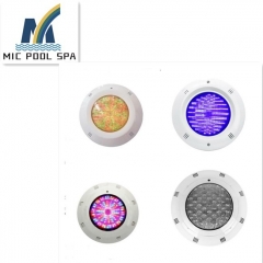 Supplier of swimming pool equipment in China hot sale plastic underwater light embedded swimming pool light