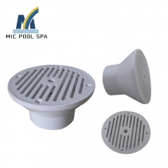 Easy install white plastic with thread and without thread wall return for swimming pool ,swimming pool accessories