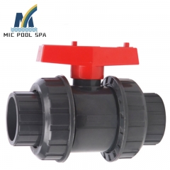 High Quality Newest Plastic Handle Pvc True Double Union Dubai Ball Valve