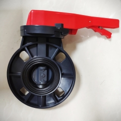 Swimming Pool wafer style handle butterfly valve，swimming pool pvc accessories valve