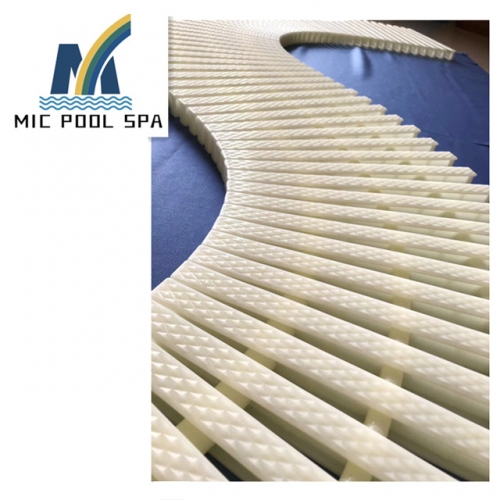 plastic drain floor cover swimming pool plastic overflow grating white color