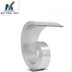 stainless steel swimming pool waterfall for swimming pool & spa pool