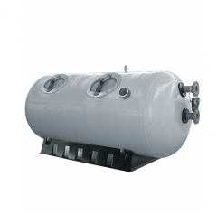 deep bed big swimming pool sand filter tank