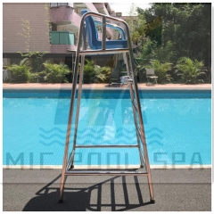 Swimming pool lifeguard chair