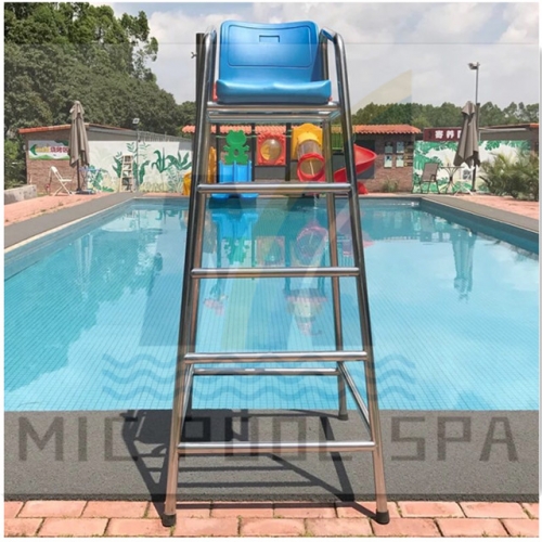 Swimming pool lifeguard chair