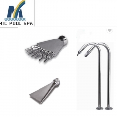 304# stainless steel material swimming pool massage impact spa equipment