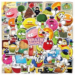 50PCS/SET Roblox Cartoon Waterproof Decoration Kawaii Anime Luggage Stickers