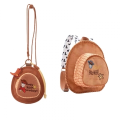 2 Styles Disney Cartoon Anime Plush Backpack Bag