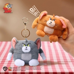 8cm 2 Styles Authentic Tom and Jerry Cartoon Anime Plush Toy Pendant