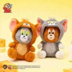 11cm 2 Styles Authentic Tom and Jerry Cartoon Anime Plush Toy Pendant
