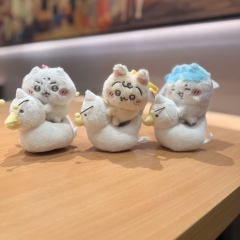 10CM 3 Styles Chiikawa Cartoon Anime Plush Toy Pendant