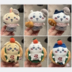 10CM 6 Styles Chiikawa Cartoon Anime Plush Toy Pendant