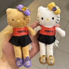 15cm 2 Styles Sanrio Hello Kitty Cartoon Anime Plush Toy Pendant