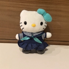 10cm Sanrio Hello Kitty Cartoon Anime Plush Toy Pendant