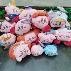10cm 6 Styles Kirby Cartoon Anime Plush Toy Pendant