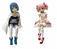 2 Styles 16cm Puella Magi Madoka Magica Kaname Madoka Cartoon Anime PVC Figure Toy