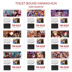 30*80cm 10 Styles Toilet-Bound Hanako-kun Cartoon Anime Mouse Pad