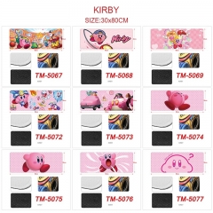 30*80cm 11 Styles Kirby Cartoon Anime Mouse Pad