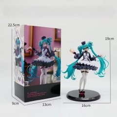 2 Styles Hatsune Miku Cartoon Anime PVC Figures