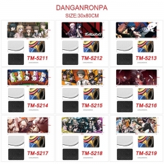 30*80cm 10 Styles Danganronpa: Trigger Happy Havoc Cartoon Anime Mouse Pad