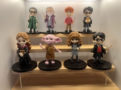 8PCS/SET 8CM Harry Potter Cartoon Anime PVC Figure Toy