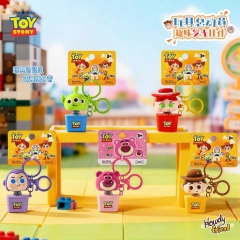 5 Styles Authentic Toy Story Cartoon Anime Toy Keychain